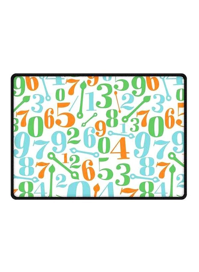Stylizedd - Clockwork Counting Rubber Base Gaming Mouse Pad Multicolour - Image 1