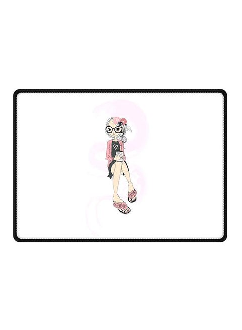 Nerdy Cute Rubber Base Gaming Mouse Pad Multicolour