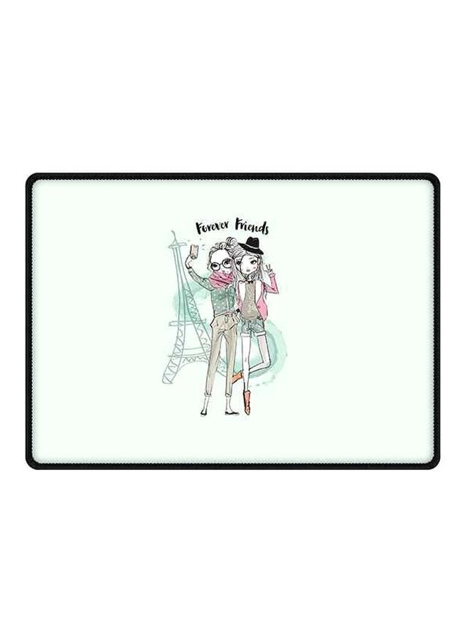 Stylizedd Forever Friends Rubber Base Gaming Mouse Pad Multicolour