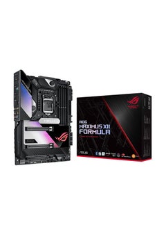 ASUS ROG MAXIMUS XII FORMULA (INTEL Z490) (WiFi 6) LGA 1200 Intel Z490 SATA 6Gb/s ATX Black/Silver/Red  - Image 1