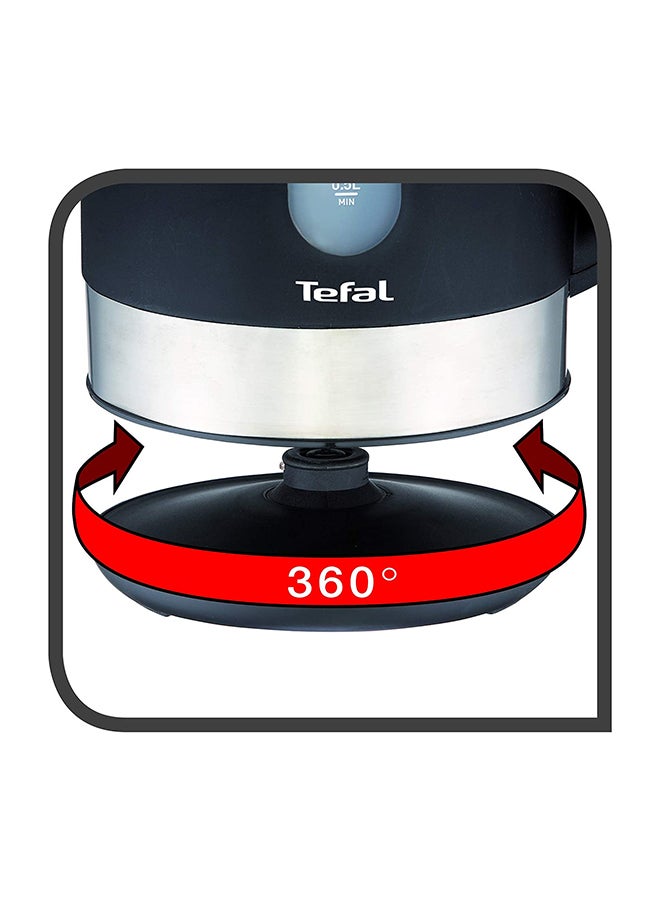 Tefal - Kettle | Equinox Water Boiler | with removable anti-scale filter | 2 Years Warranty 1.7 L 2400 W KO330827 Black - Image 1