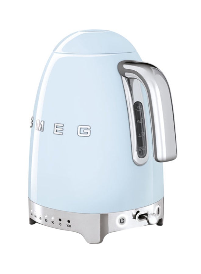 smeg Electric Kettle 1.7 L 2400 W KLF04PBUK/AU Blue/Silver  - Image 3