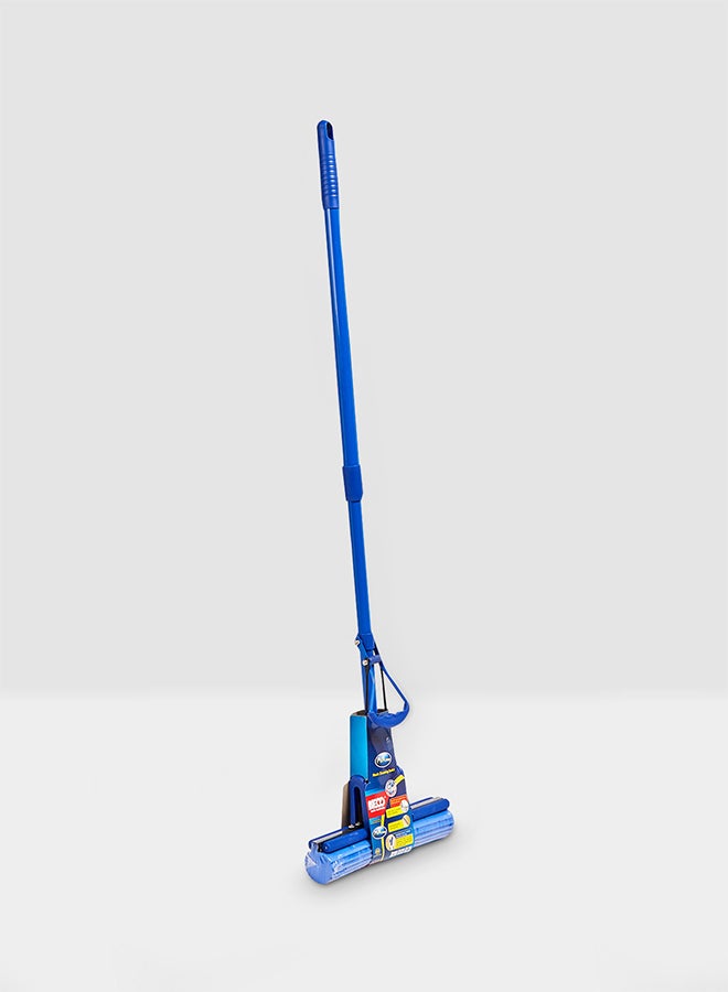 Neco PVA Mop Handle Blue/Black/Grey - Image 1