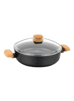 Montana Short Casserole Black/Clear/Beige 28 x 7.5cm