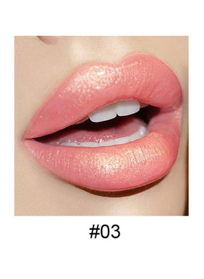 Handaiyan Mermaid Shimmer Lipstick 03 Light Orange - Image 2