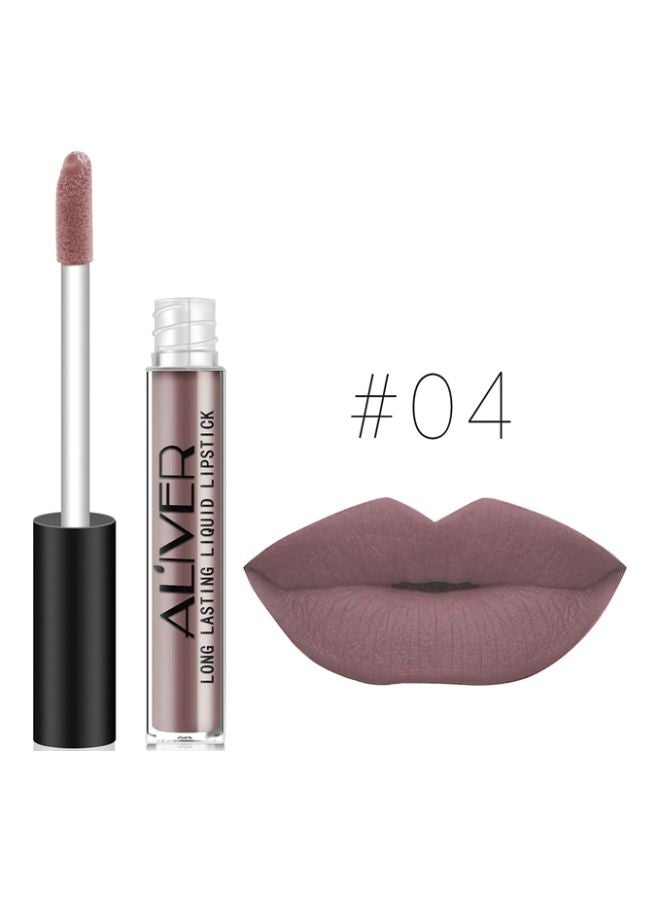 ALIVER Long Lasting Liquid Matte Lipstick #04 - Image 2