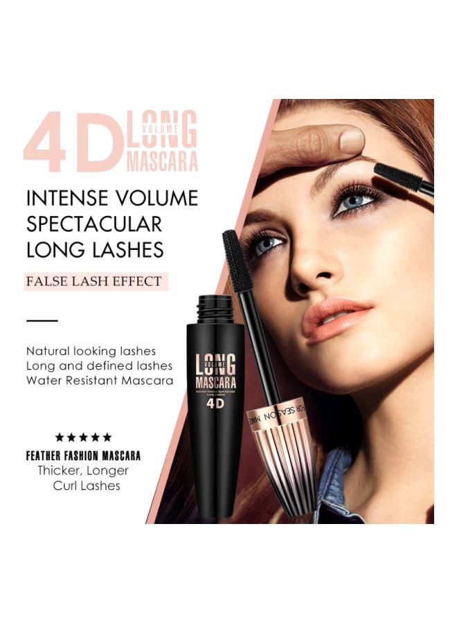 ALIVER 4D Long Volume Mascara Black - Image 4