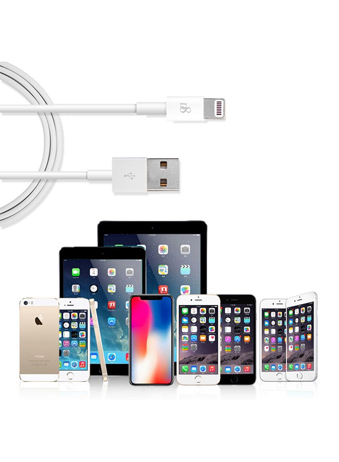 Original Tpe Micro USB Data Cable For Apple iPhone White