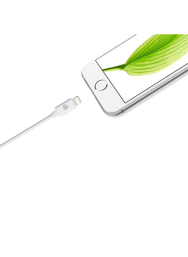 Original Tpe Micro USB Data Cable For Apple iPhone White