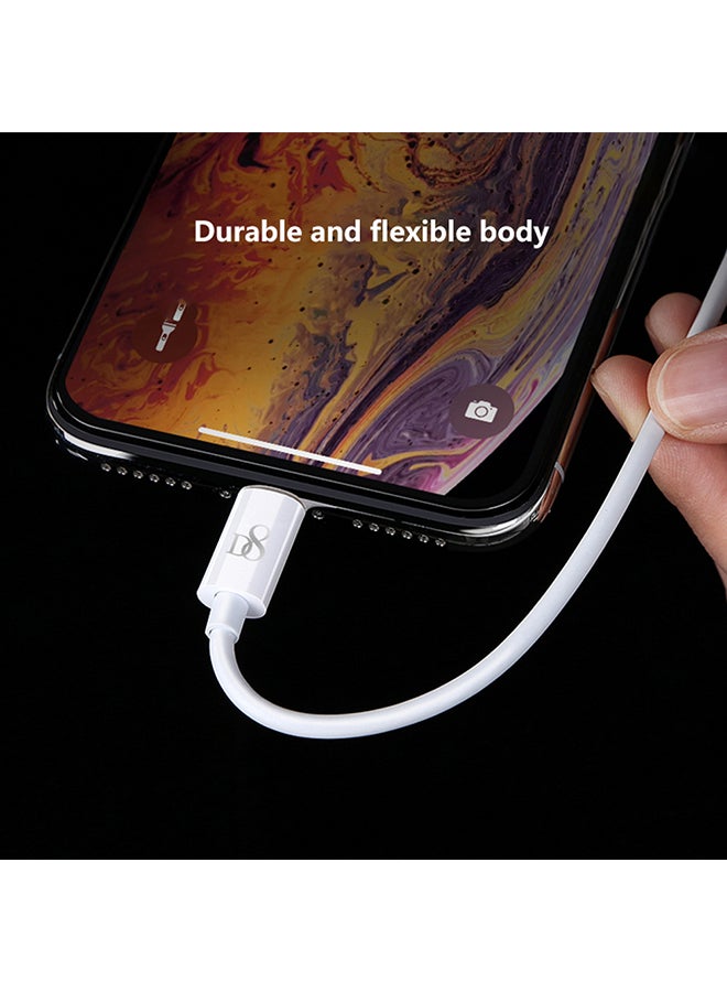 Original Tpe Micro USB Data Cable For Apple iPhone White - Image 2