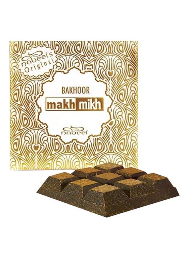 Nabeel Bakhoor Makh Mikh Incense Brown 40grams - Image 1