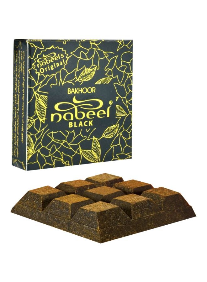 Nabeel - Bakhoor Burning Incense Black Brown 40grams - Image 1