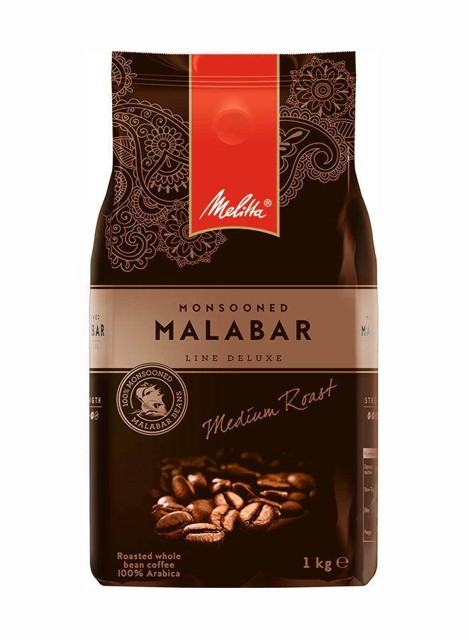 Melitta - Monsooned Malabar Roast Whole Coffee Beans 1kg - Image 1