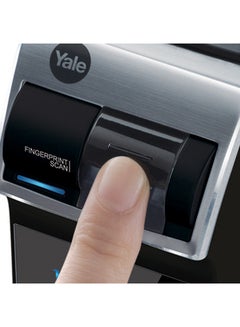 Yale Yale Ydm4109 Digital Door Lock Fingerprint, Keypad, W 50.2 X H 41.8 X L 23.6 cm Black  - Image 4