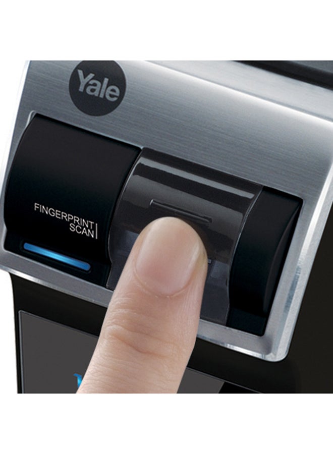 Yale Yale Ydm4109 Digital Door Lock Fingerprint, Keypad, W 50.2 X H 41.8 X L 23.6 cm Black  - Image 4