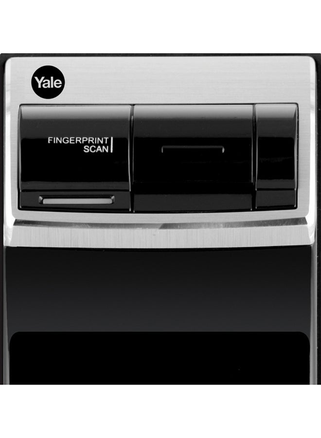 Yale - Digital Rim Lock With Fingerprint And Keypad YDR4110 White - Image 1