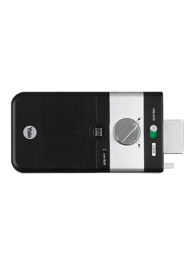 Yale - Digital Rim Lock With Fingerprint And Keypad YDR4110 White - Image 1