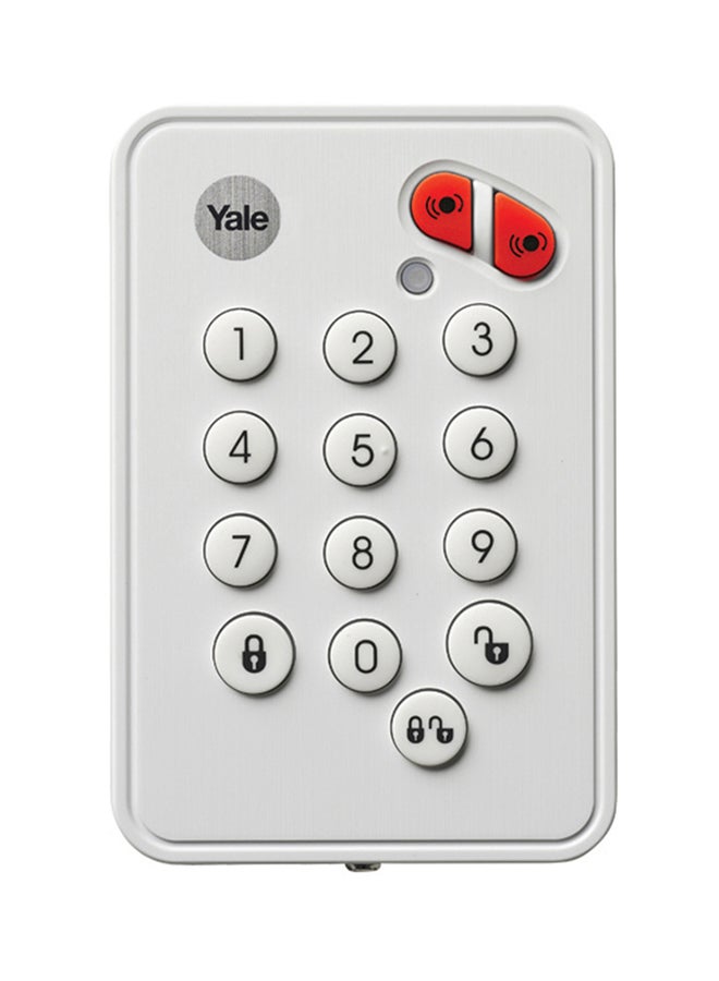 Yale - SR-KP Alarm Remote Keypad White 64x43x108mm - Image 1