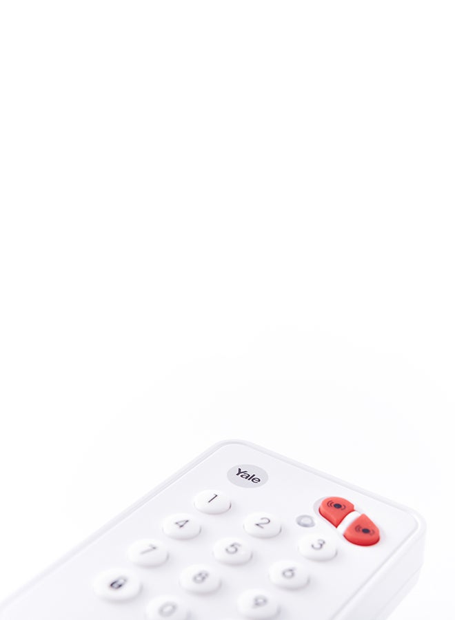 Yale - SR-KP Alarm Remote Keypad White 64x43x108mm - Image 1