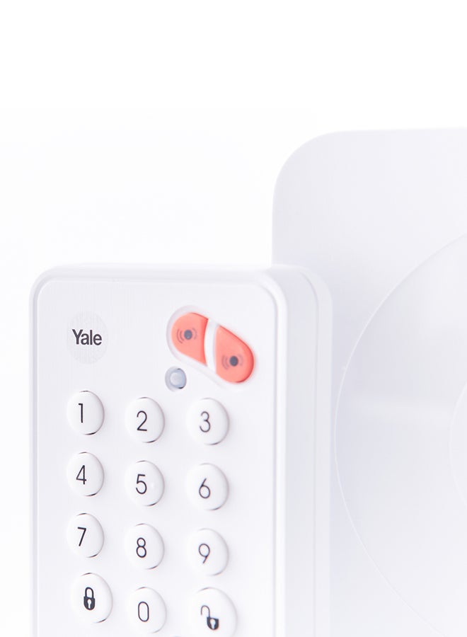 Yale - SR-KP Alarm Remote Keypad White 64x43x108mm - Image 1