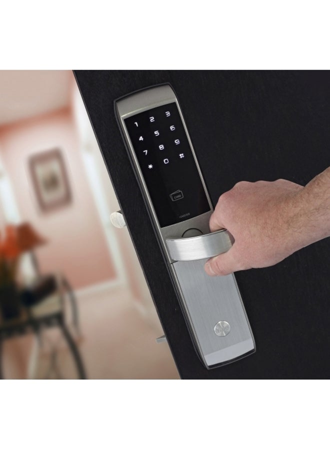 Digital Door Lock With RFID And Keypad YDM3168 Silver 311x64x26mm