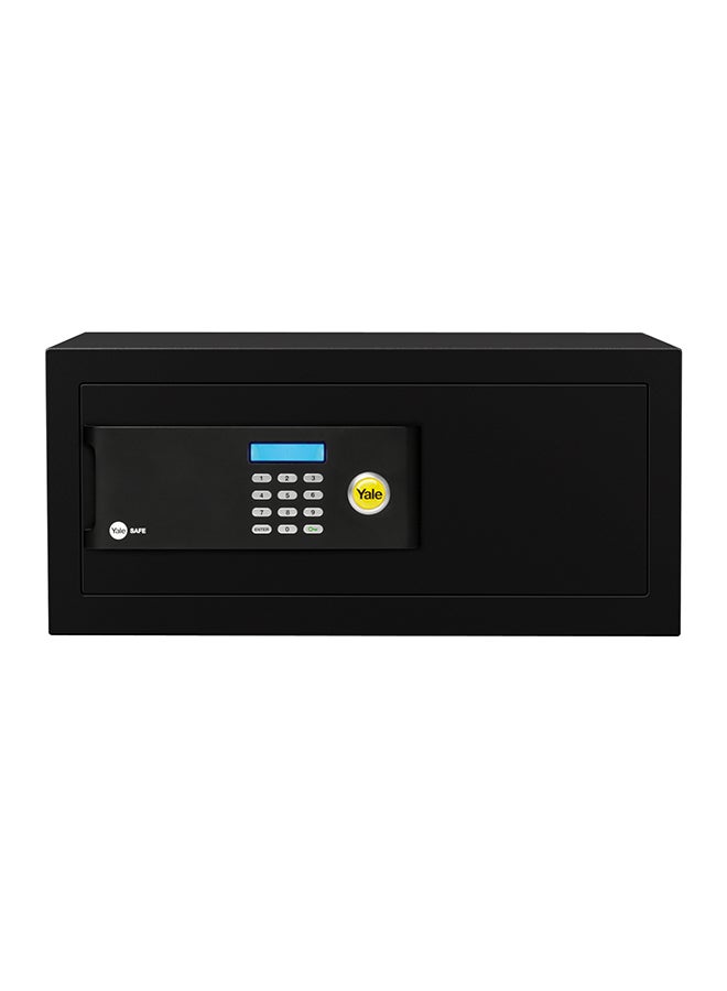 Yale - Battery Powered Certified Laptop Safe With Digital Pin Keypad And Override Keys Black 20x48x35cm - Image 1