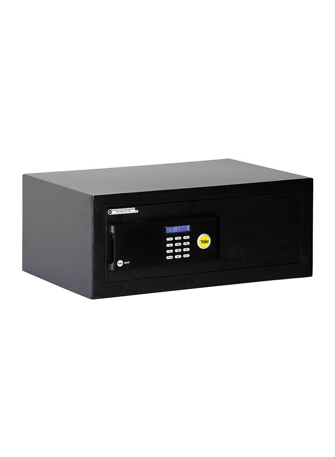 Yale - Battery Powered Certified Laptop Safe With Digital Pin Keypad And Override Keys Black 20x48x35cm - Image 1