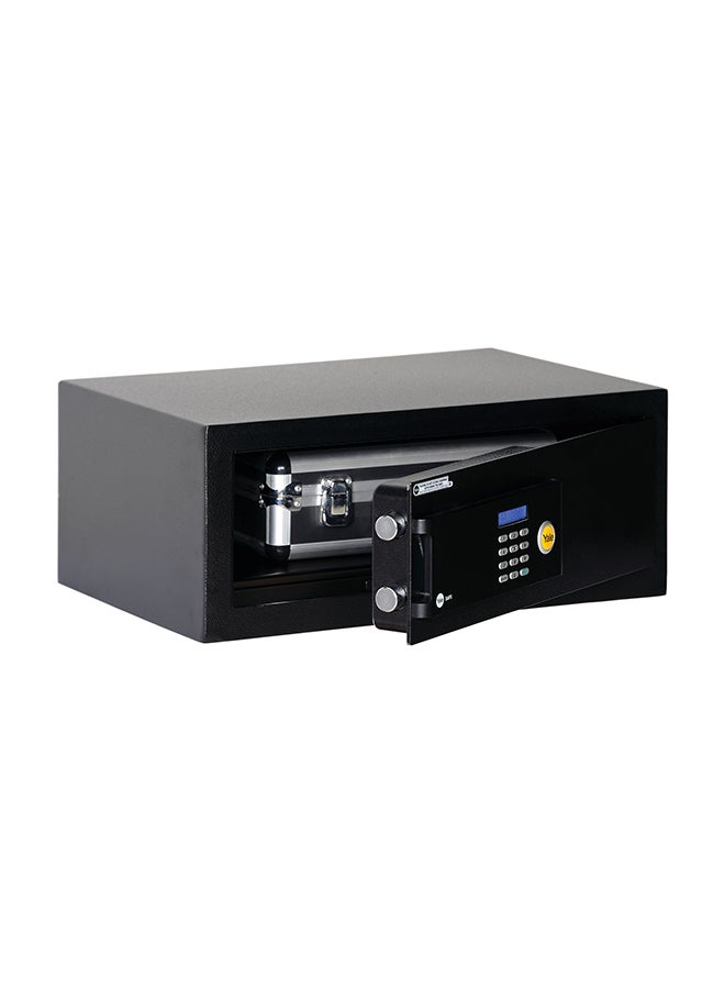 Yale - Battery Powered Certified Laptop Safe With Digital Pin Keypad And Override Keys Black 20x48x35cm - Image 1