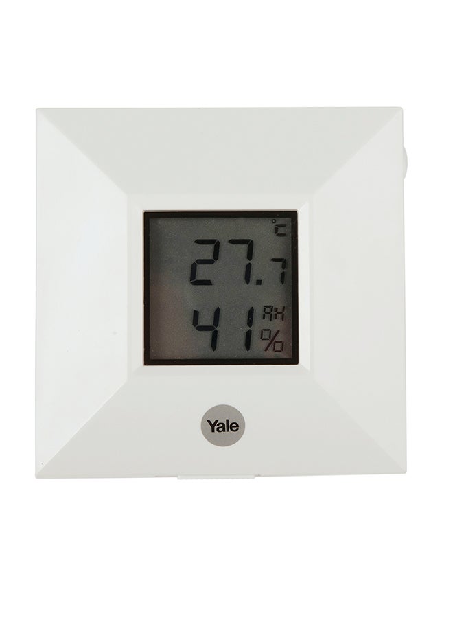 Yale - Room Temperature Alarm And Humidity Sensor White - Image 1