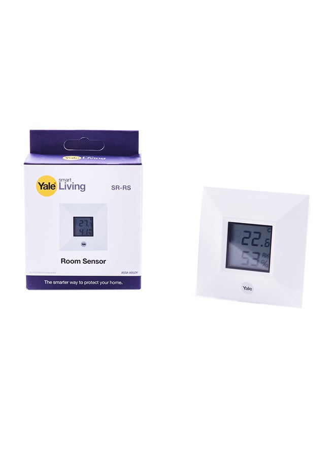 Yale - Room Temperature Alarm And Humidity Sensor White - Image 1
