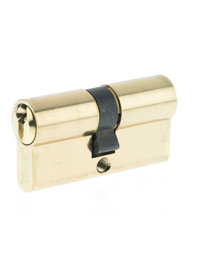 Yale Double Cylinder Door Lock 10-0502-3030-00-02-01 Polished Brass  - Image 1