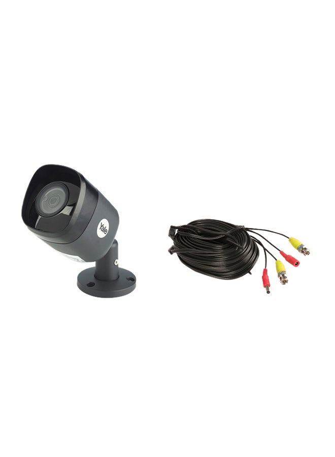Yale Yale Sv-Abfx-B Add Smart Home Wired Outdoor Bullet Camera, 20M Nightvision, Full Hd1080P, Black  - Image 2