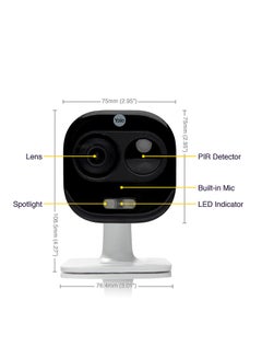 Yale All In One Outdoor Wifi Camera 1080P SV-DAFX-W  - Image 2