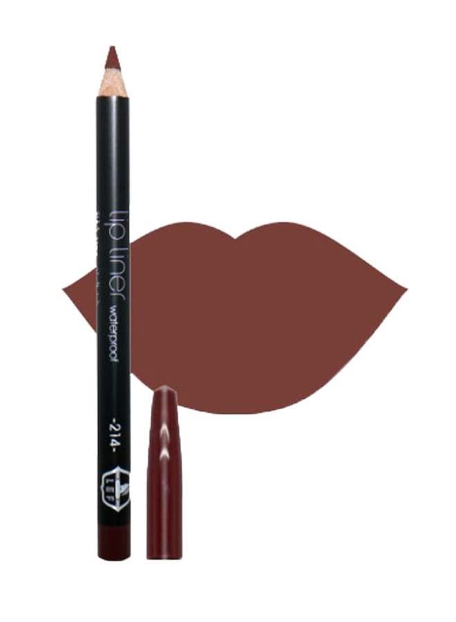 ليف قلم تحديد شفاه مضاد للماء 214 بني - Image 2