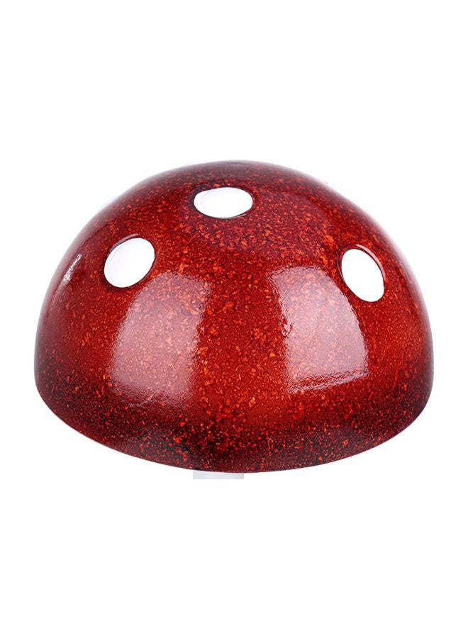 TOOARTS Indoor And Outdoor Decoration Mushroom Ornament Red/Gold/White 8.3x11.8inch - Image 5