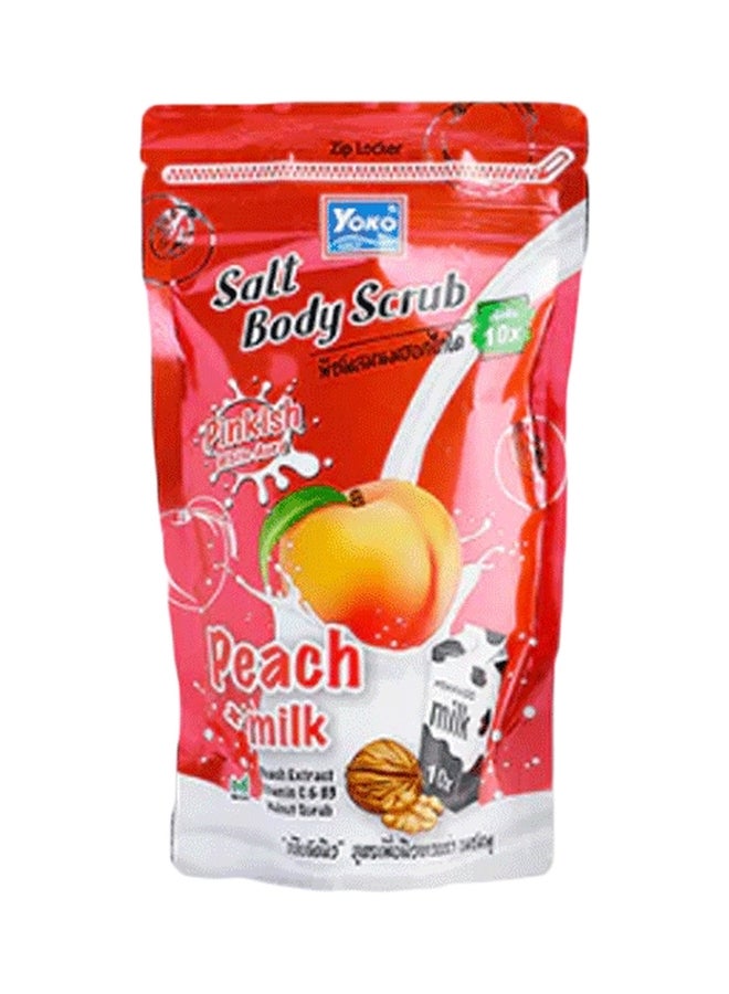 يوكو مقشر ملح للجسم بخلاصة الخوخ والحليب 350جرام