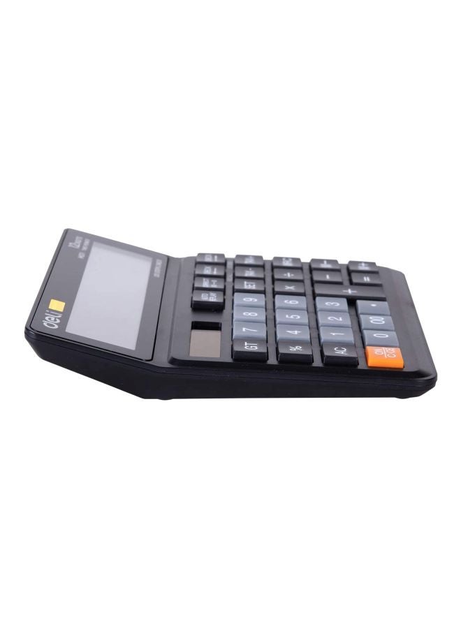 Deli Dual Power Digital Calculator Black - Image 3