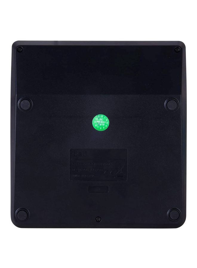 Deli Dual Power Digital Calculator Black - Image 4