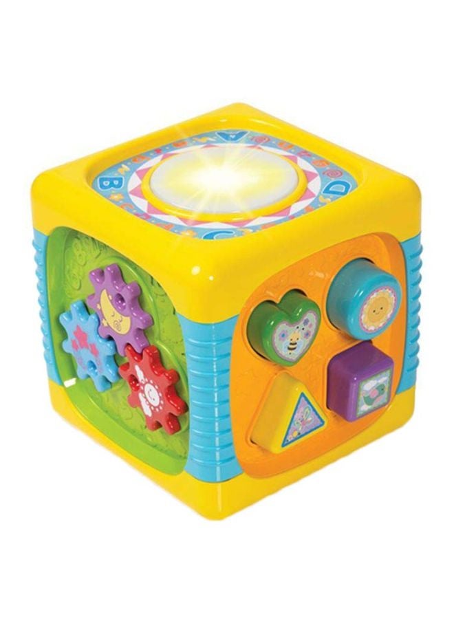 Toy School Music Fun Activity Cube Toy 30x24x22cm - Image 1