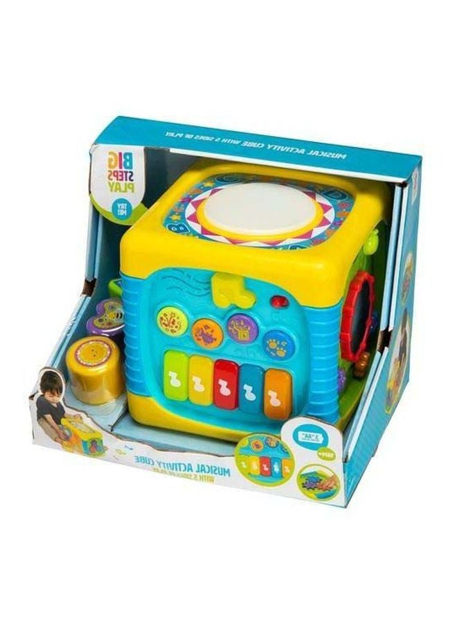 Toy School Music Fun Activity Cube Toy 30x24x22cm - Image 2