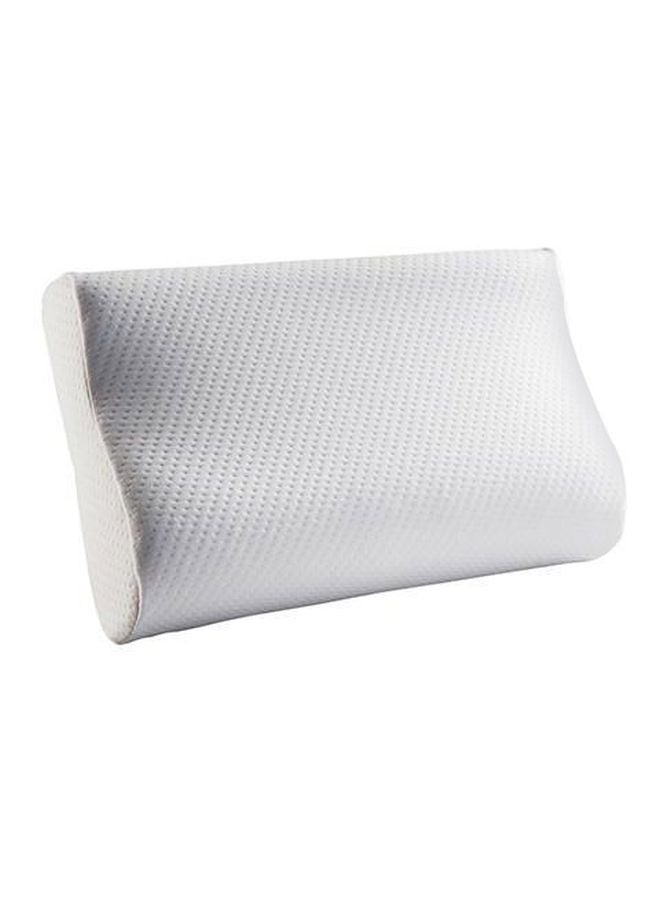 Al Maamoun - Memory Foam Pillow Microfiber White 70x50cm - Image 1
