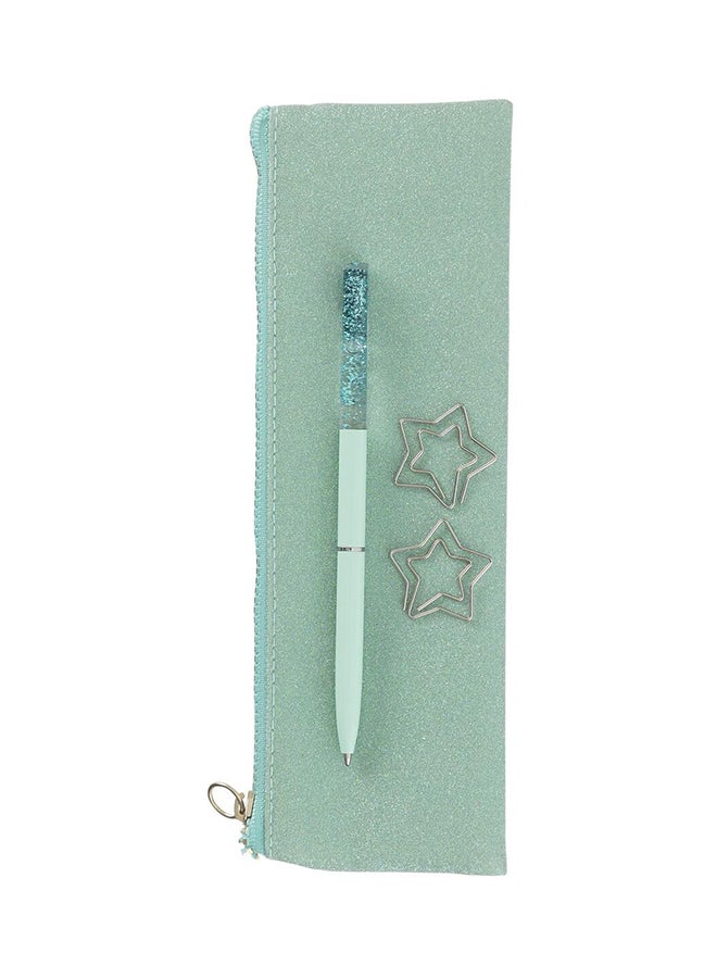 Hema 4-Piece Stationary Gift Set Green  - Image 1