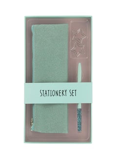 Hema 4-Piece Stationary Gift Set Green  - Image 2