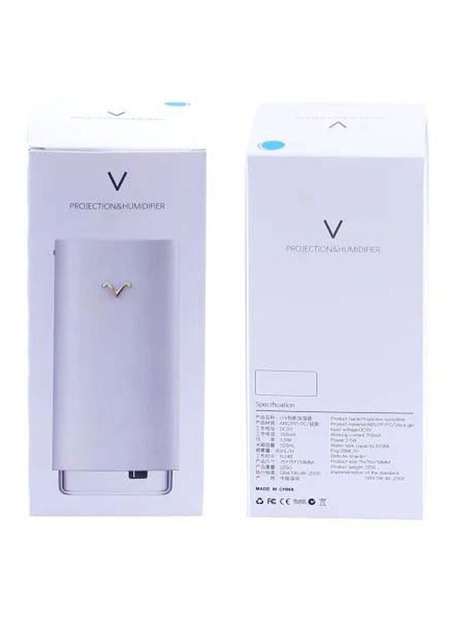 إكسيمي جهاز ترطيب هواء بمصباح LED ليلي واستطاعة 3.5 وات VPH3C أبيض/ شفاف/ ذهبي - Image 3