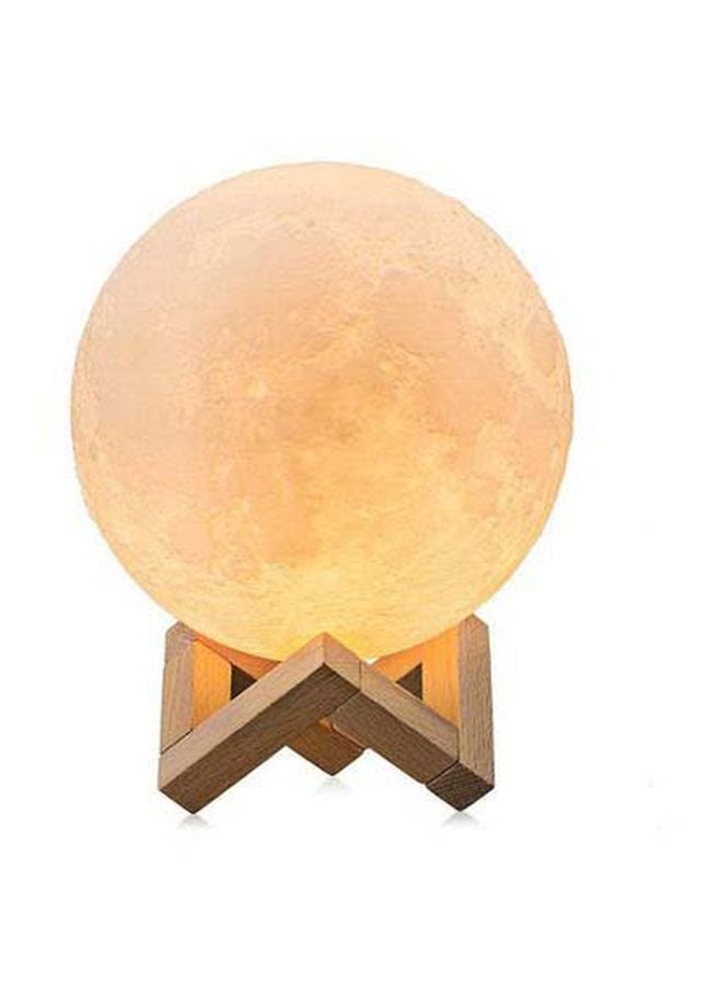 Ximi 3D Moon LED Lamp Humidifier 3.5W White/Beige  - Image 2
