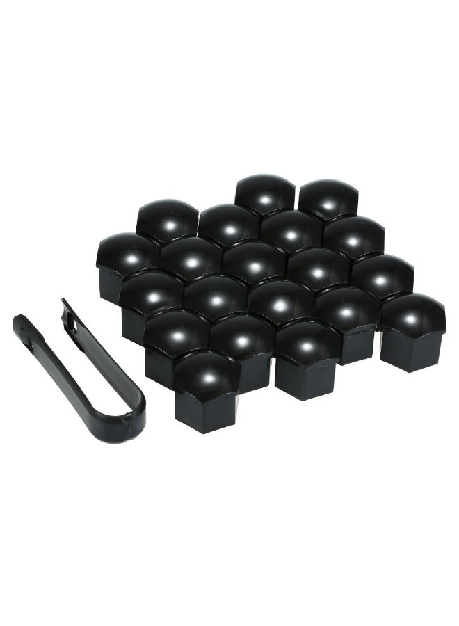Generic 20-Piece Wheel Lug Cap Set With Nut Cover Puller For Tesla Model 3  - Image 1