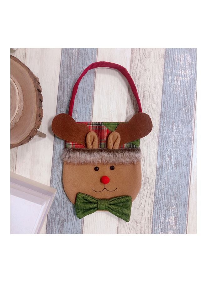 3-Piece Candy Bag Themed Ornament Set Multicolour 20x18x7cm - Image 3