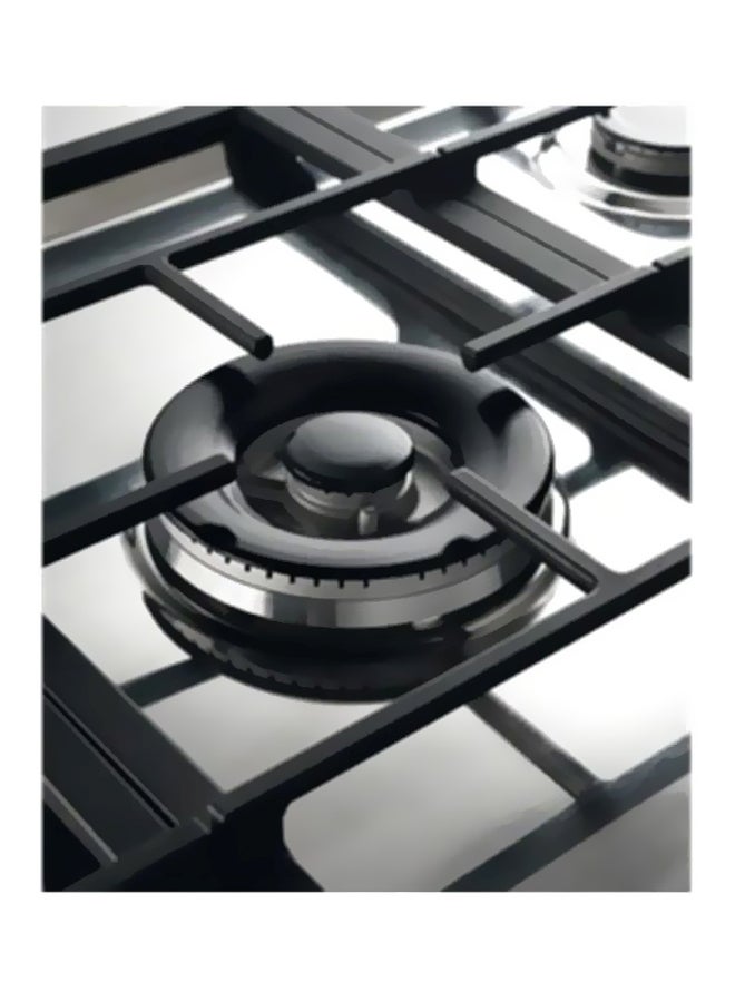 ZANUSSI 5-Burner Gas Cooking Range ZCG91236XA Silver/Black  - Image 3