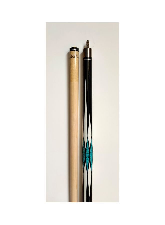 Diamond 2-Piece Billiard Cue 58x1.5x1.5inch  - Image 2