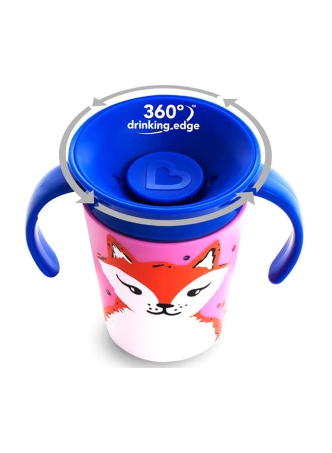 Munchkin Fox Printed Miracle 360 Sippy Cup  - Image 3